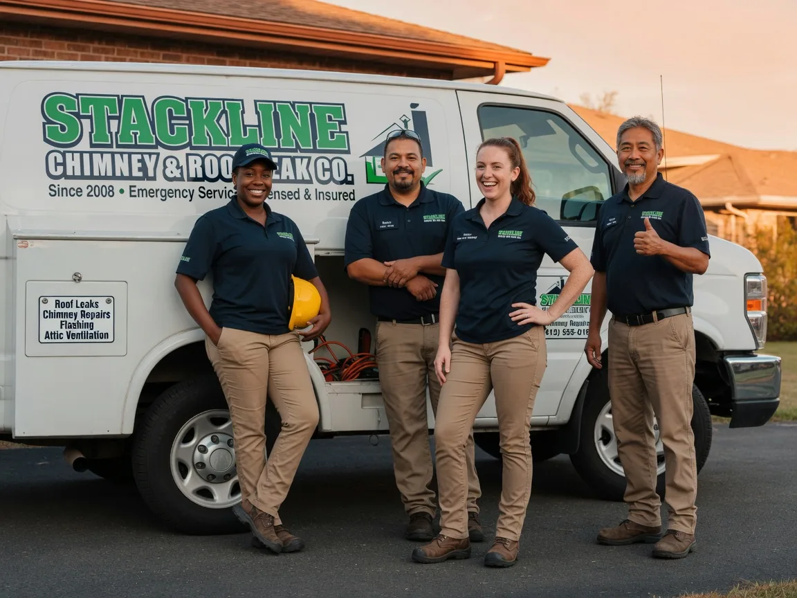 Chimney flashing repair company in Elma, NY